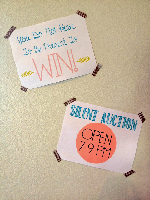 auction-fundraiser-signage