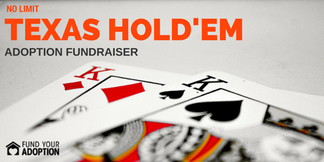 No Limit Texas Hold’em Poker Fundraiser
