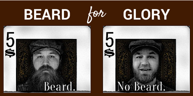 beard for glory adoption fundraiser